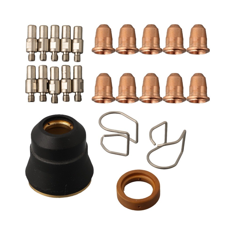 24* Plasma Cutter Electrodes Tip-Cup Consumables Kit For Chicago Electric 95136