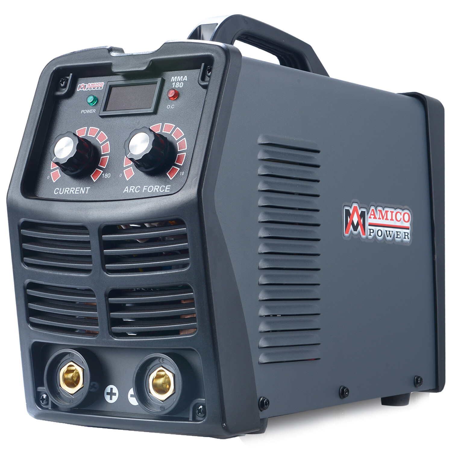 MMA-180, 180 Amp Stick Arc IGBT Digital Inverter DC Welder, 120V & 240V Welding