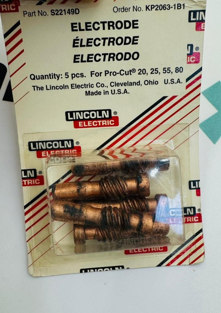LINCOLN ELECTRIC KP2063-1B1 Electrode S22149D (10 Pcs)