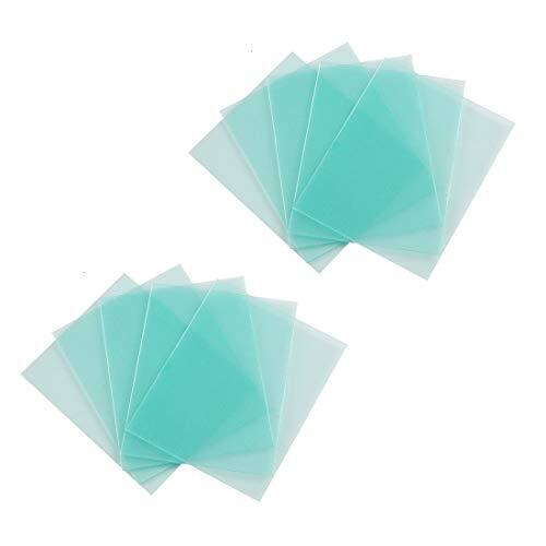 10-PACK Welding Protective Lens Replacement 4.5 X 5.25 inch Assorted Sizes