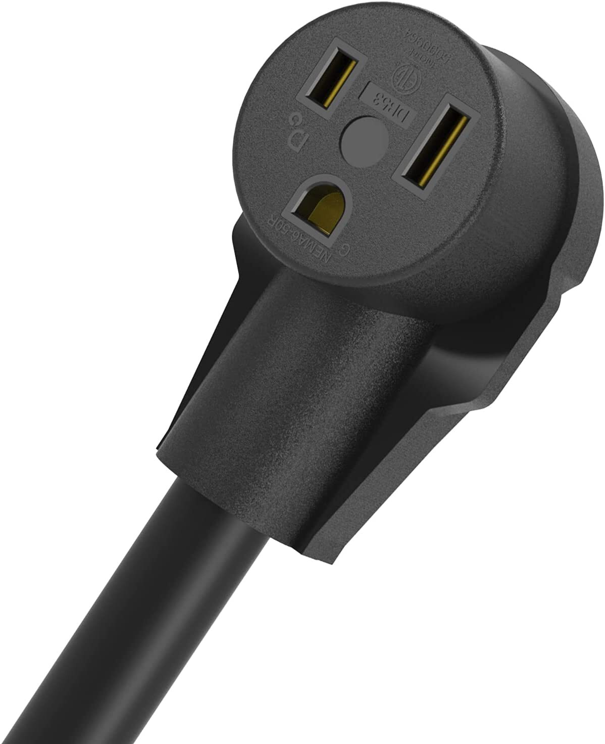 40FT 10 Gauge 250 Volt Welder Power Cord NEMA 6-50P to 6-50R Heavy Duty