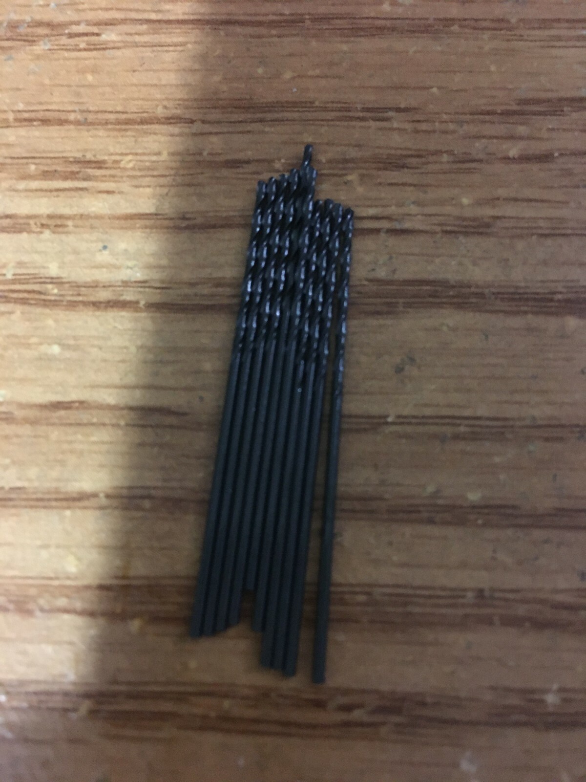 (10) #60 x 1-5/8” OAL HSS 118° Black Oxide Finish Jobber Drill