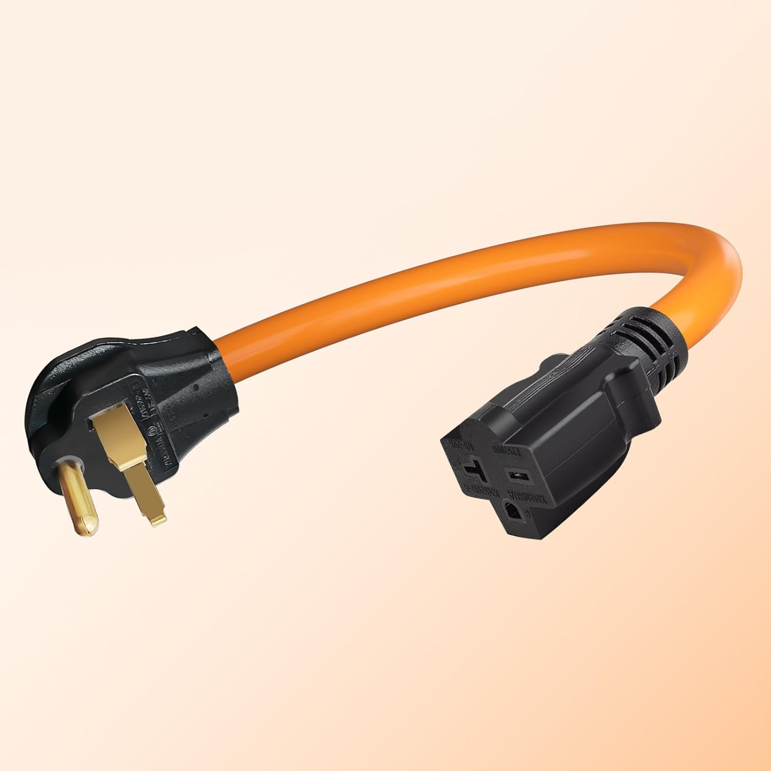 1.5 FT NEMA 6-50P to 6-20R Welder Adapter Cord,Electric Vehicle Charging Adapter