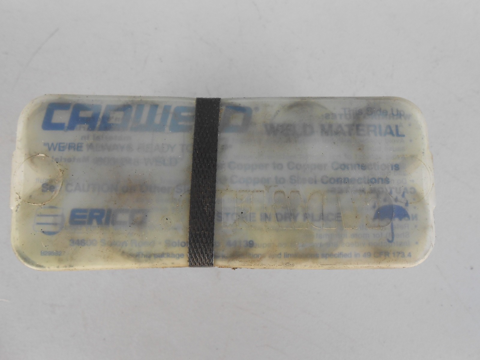 ERICO Cadweld #65 20 Count Welding Material New Old Stock in Factory Package