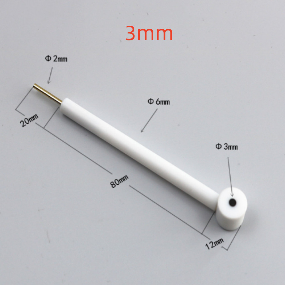 L-Type / Straight Type Glass Carbon Electrode 3/4/5/6/8/10mm Dia Option