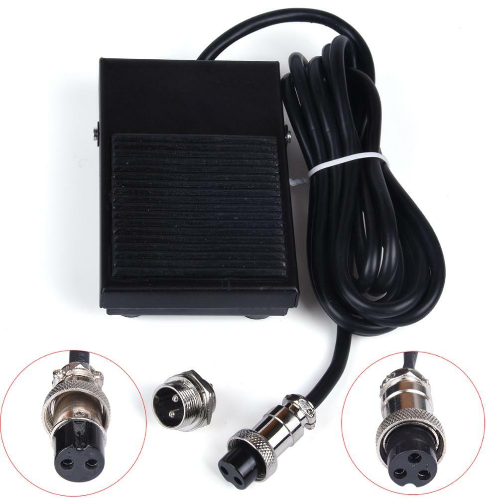 2 Pin 3 Pins Foot Pedal Power Controller Switch Hands-free Plasma Cutting Welder