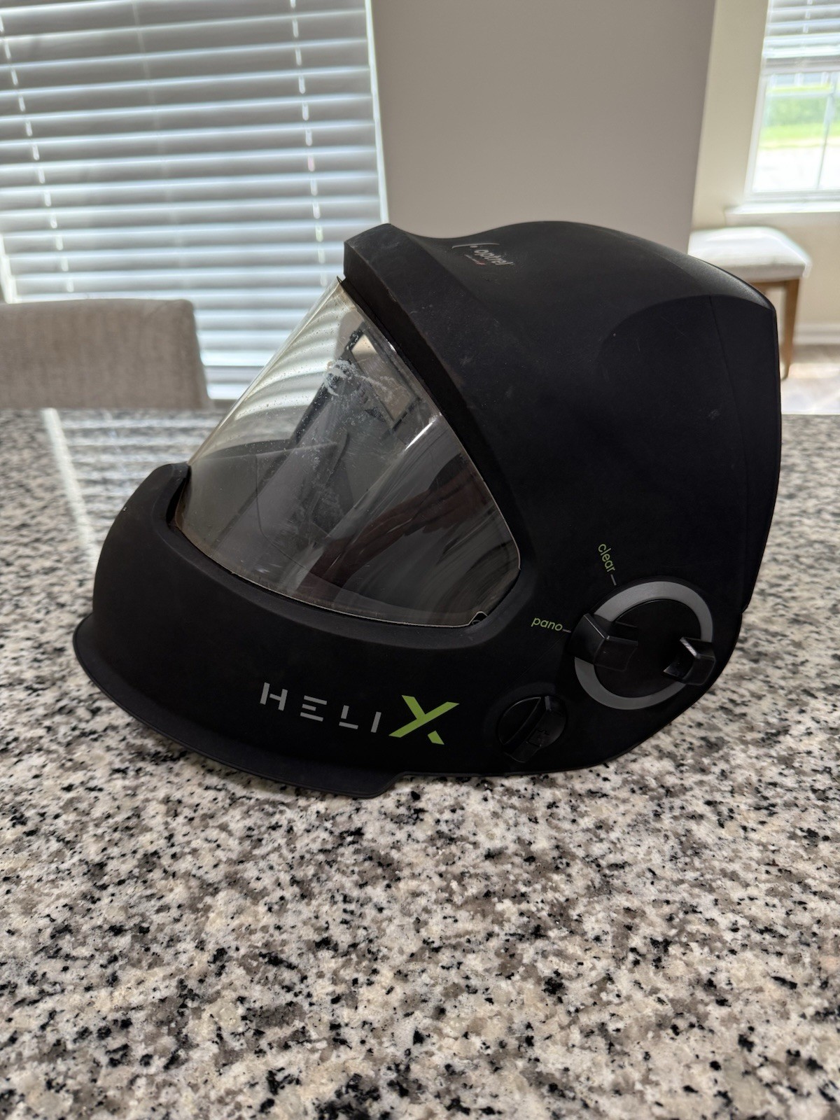 Optrel Helix Auto-Darkening Welding Helmet Black 4 Sensor Variable Shade CLT2.0