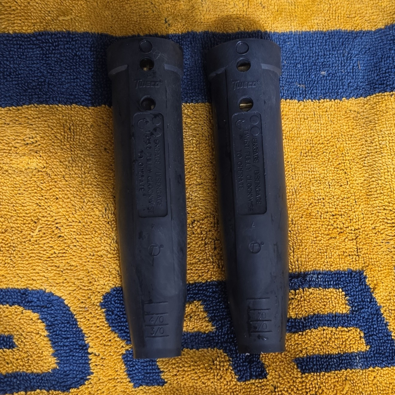 Tweco Welding Cable Connector Female Sockets Pair (2 pcs)