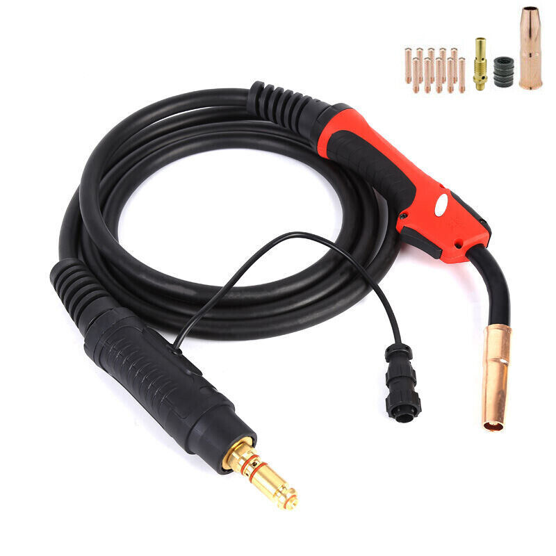 Tweco #2 Connector Havey Duty Mig Weldr Gun 250A 15′ fit Lincoln 200L 250L K533