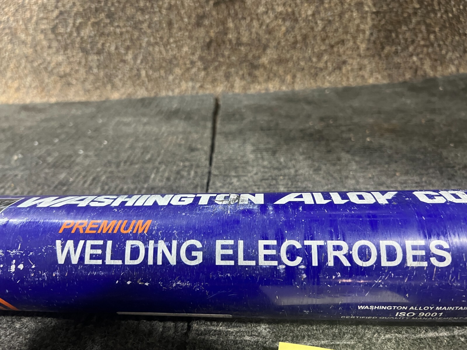 Tube of Washington Alloy Co Welding Stick Electrode E7018