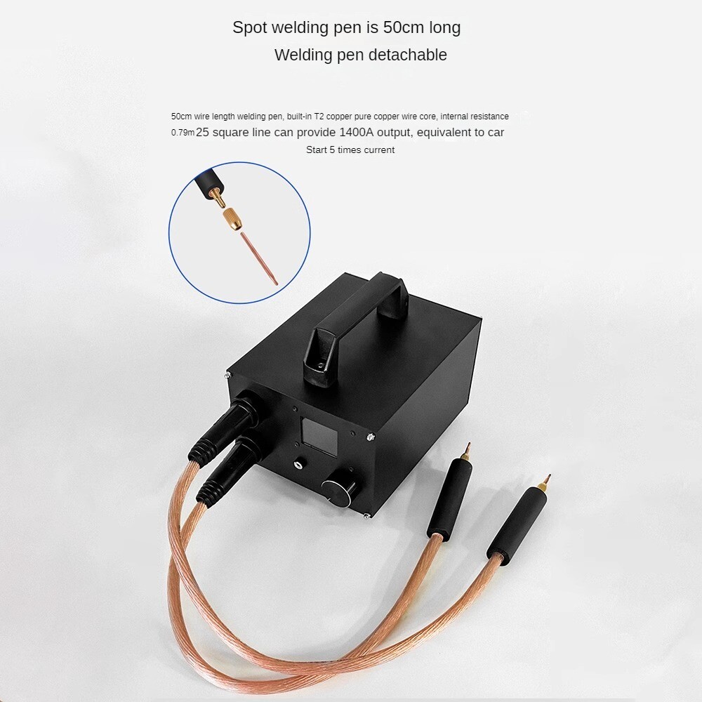 Capacitance Digital Display Spot Welder for 12V 18650 Nickel Sheet Spot Welder