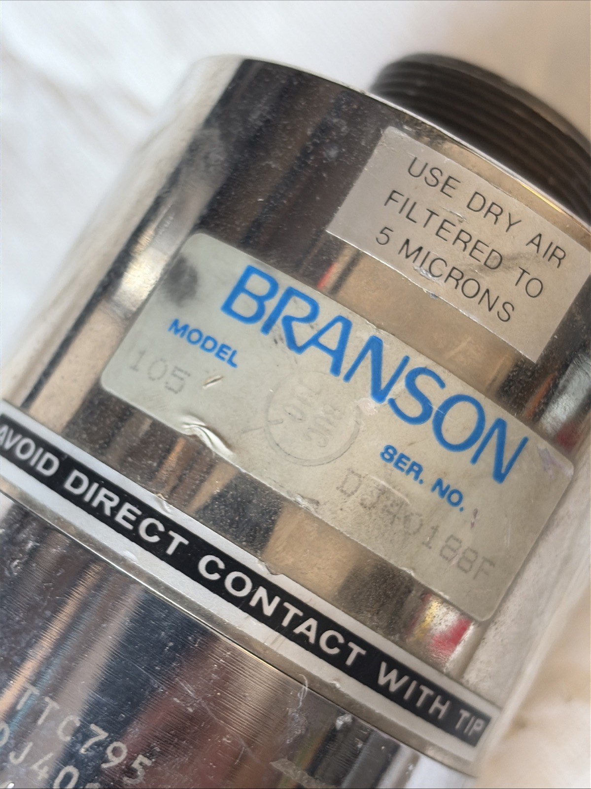Branson Ultrasonic Welding Lot Model 502 Converters X 4 TC-378 / 105 / TBS-144+