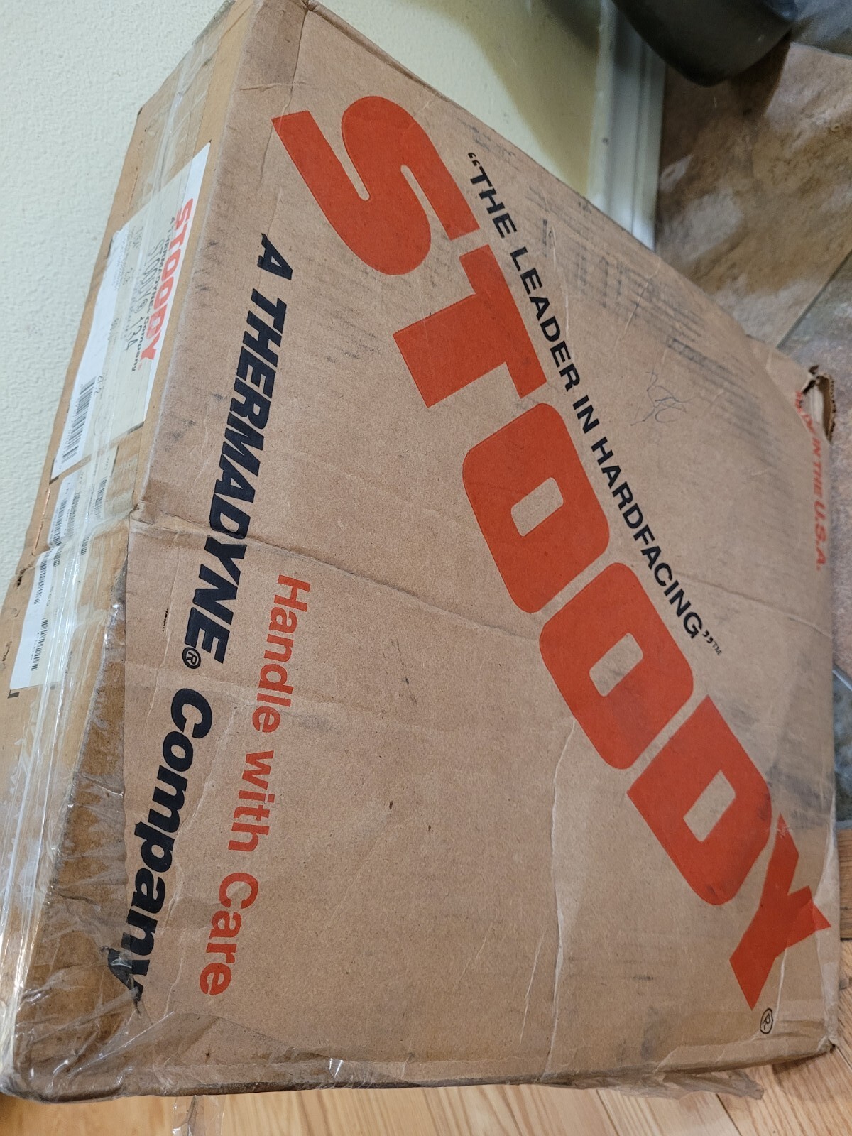 (1) 60lb Box Stoody 11000900 134 Hardfacing Self-Shielded Welding Wire Roll NOS