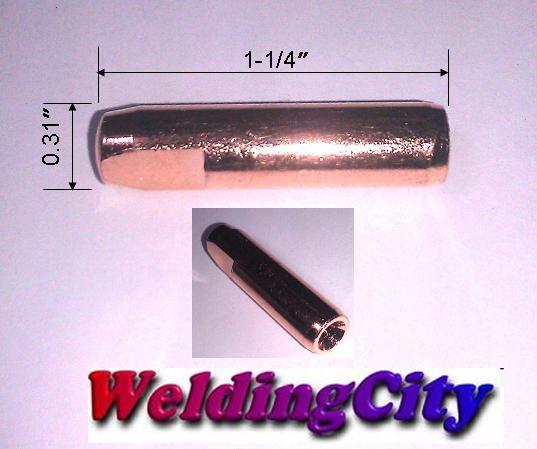 WeldingCity® 10-pk Contact Tip 7490 (0.045″) for Bernard MIG Welding Gun