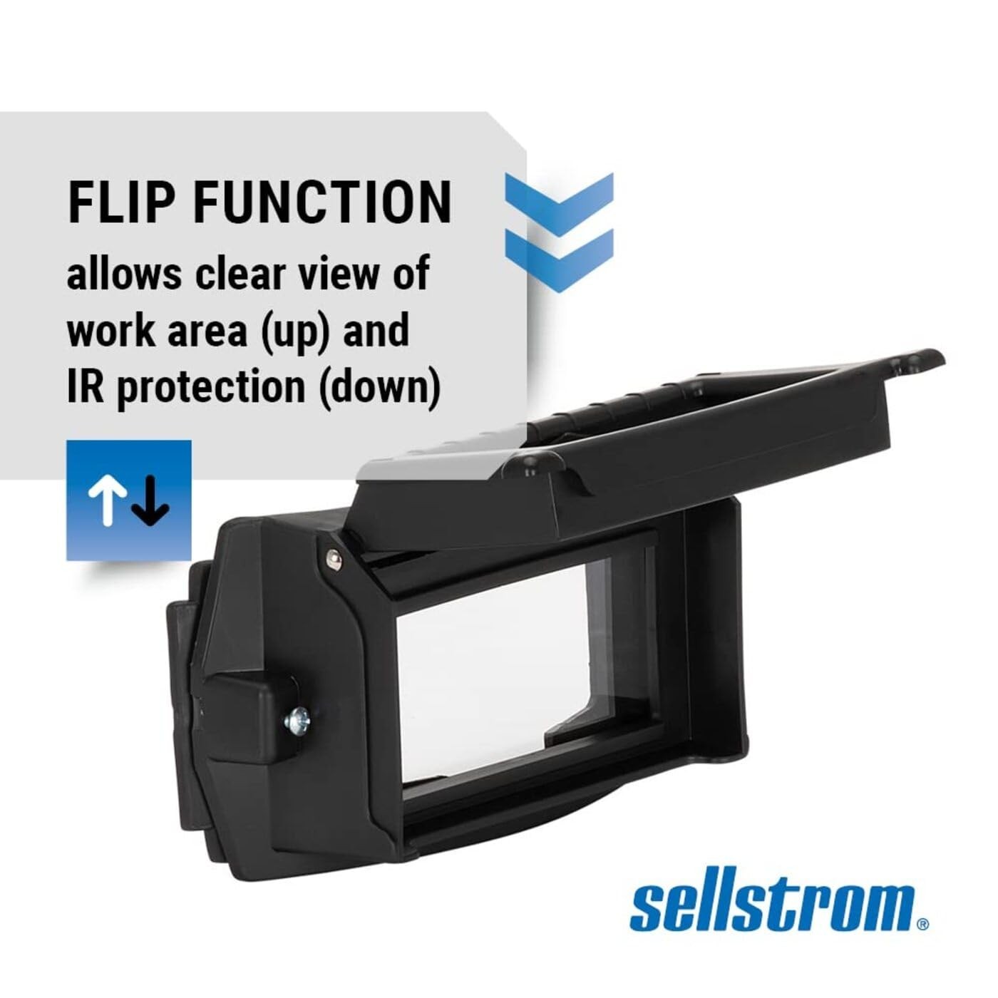 Flip Front Adapter for Welding Helmets – Lift Front Retainer – Nylon