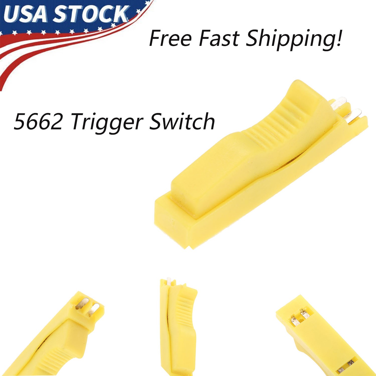Trigger Switch 5662 Fit for Bernard MIG Welding Gun Q200 Q300 Q400 EZ 200 EZ 300