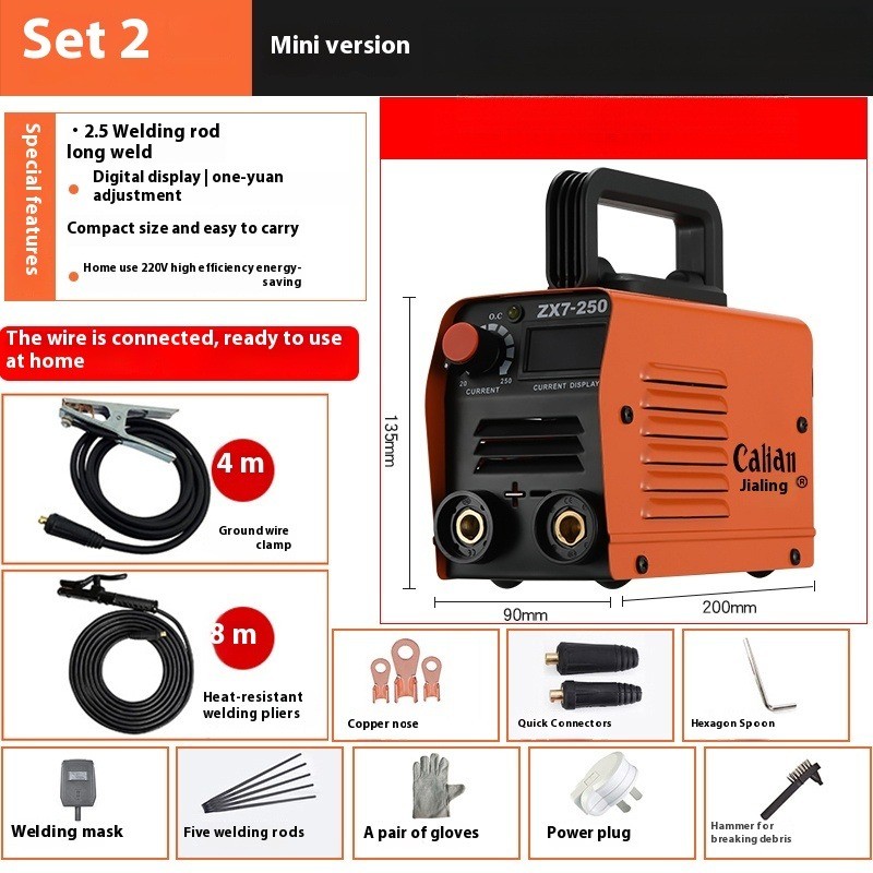 220v Electric Welding Machine Household Copper Mini Small Manual Welding DC