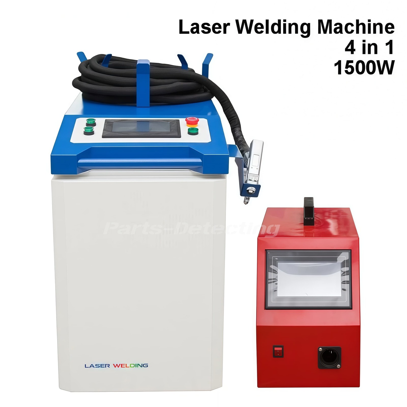 Super 4 in 1 Laser Welding Machine 1500w with BWT Laser Souce & SUP Welding Gun