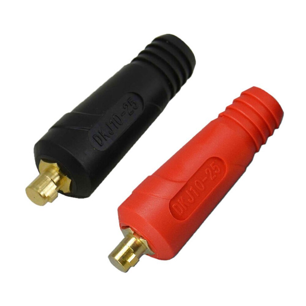 2pcs TIG Welding Cable Panel Connector-Plug DKJ35-50 315Amp Dinse Quick Fitting