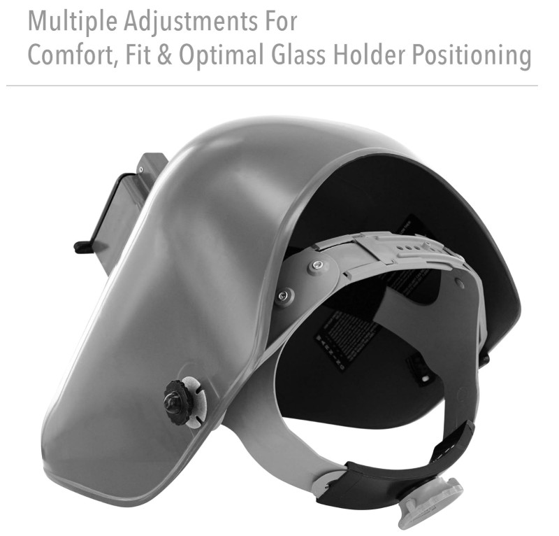 Tigerhood Classic Thermoplastic Welding Helmet, Gray (906GY)