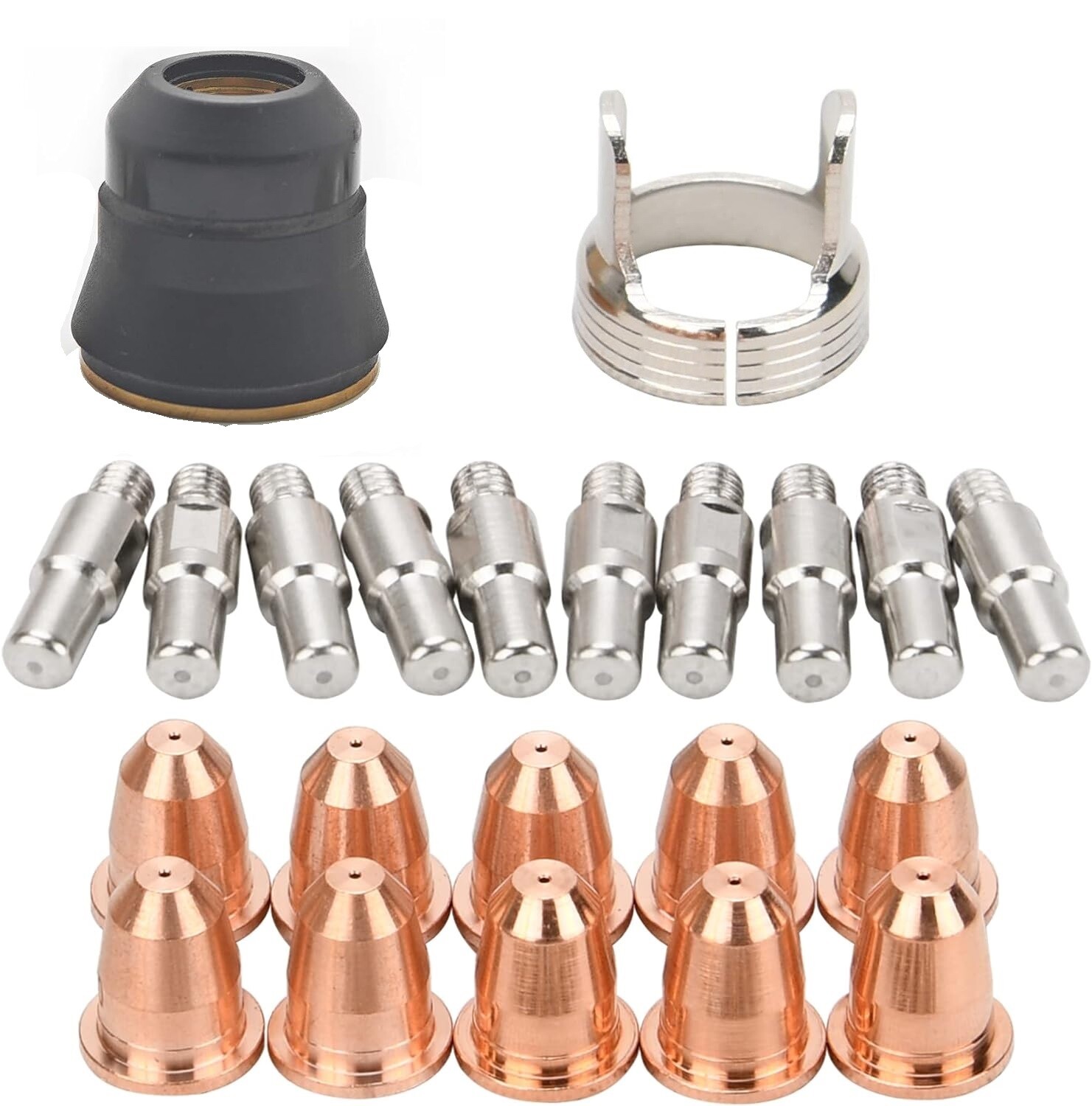 Plasma Cutting Torch Tips Electrodes Shield Cap Fits IPT-53