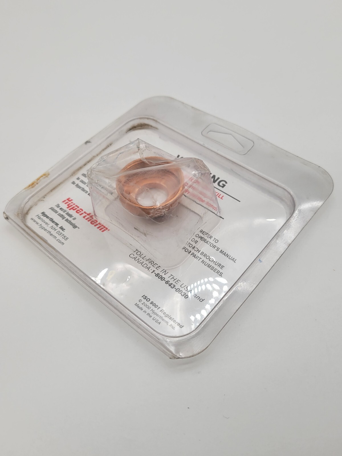 Hypertherm 120519 Shield Deflector 80A Extended for Powermax 1100 Plasma Cutter