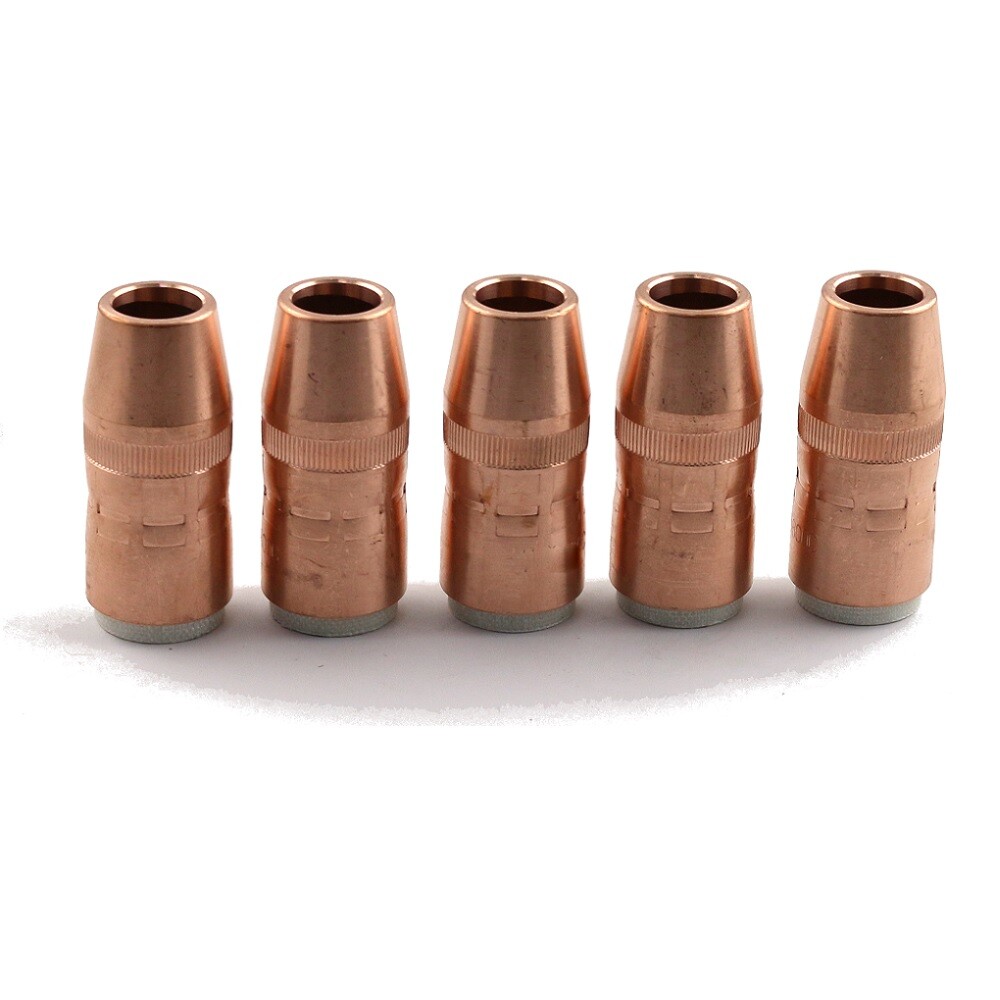 WeldingCity® 2-pk/5-pk Gas Nozzle N-5818C For Bernard Centerfire MIG Welding Gun