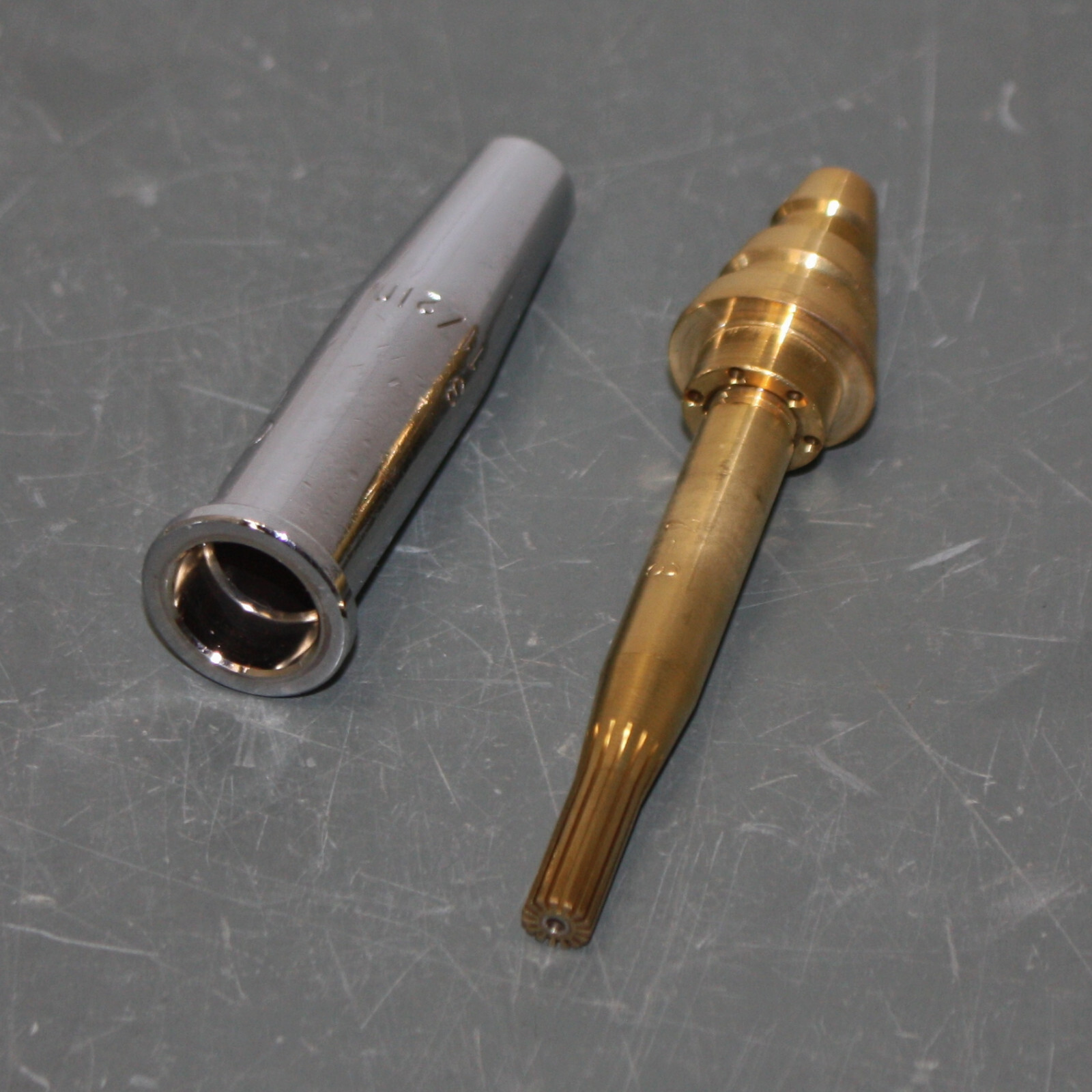 (5) Koike Cutting Torch Tip 107D7-3, for LP / Propane, Size #3, Made in Japan