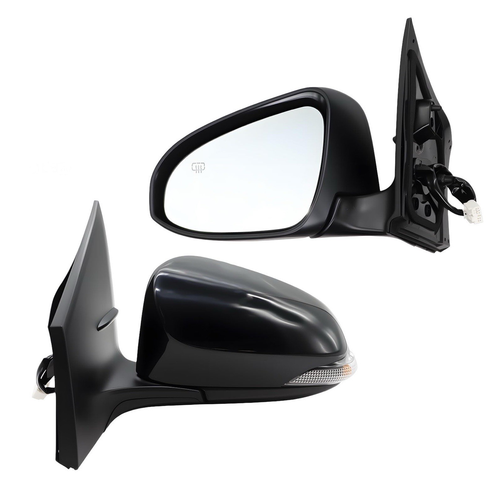 Left Driver Side Mirror Compatible with Corolla 2014-2019 Power & Heate 7pin
