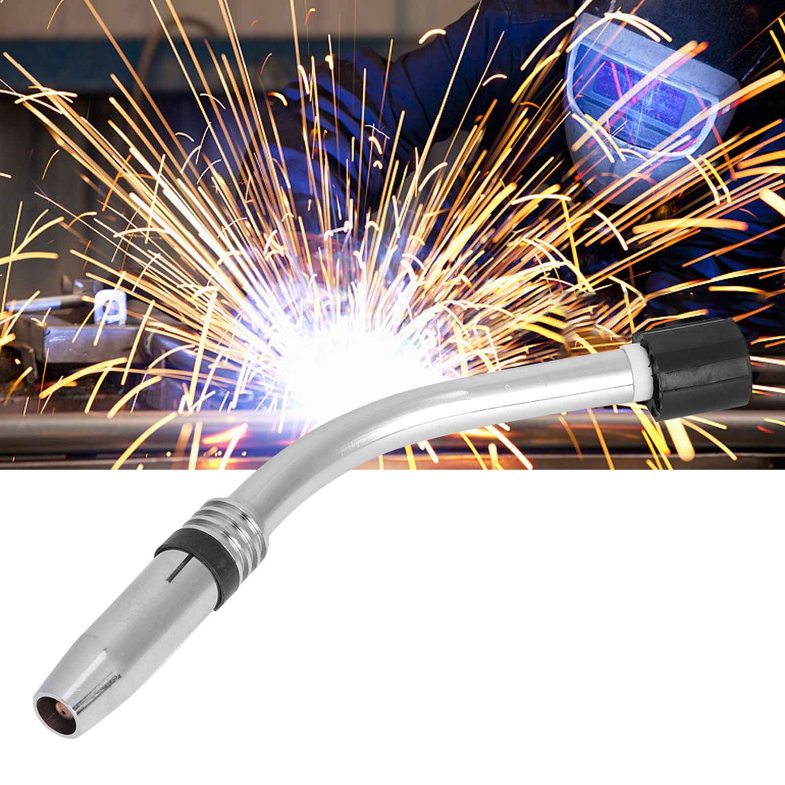24KD Welding Torch Swan Neck MIG For Binzel Abicor Style With Nozzle 9mm Spares