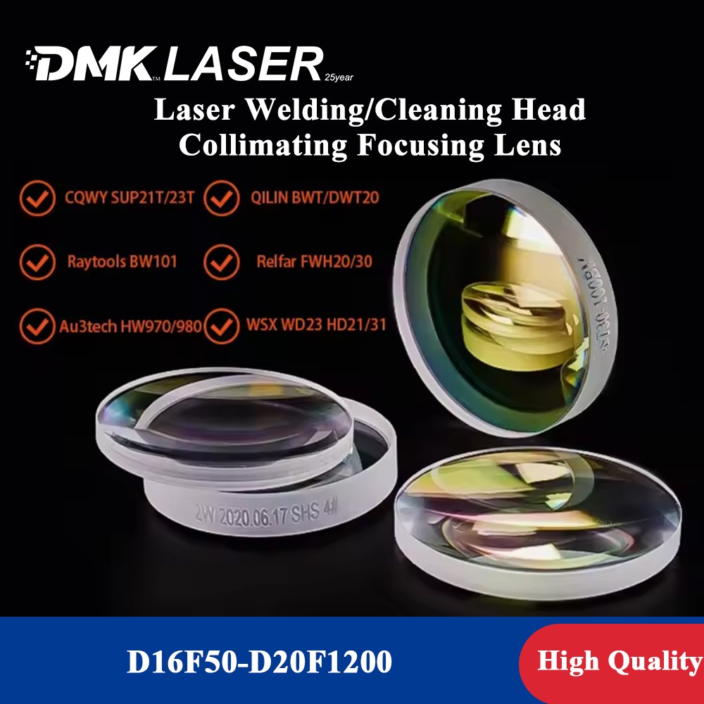 D16/D20 Laser Collimating Focusing Lens For SUP Relfar Raytool Laser Welding Gun