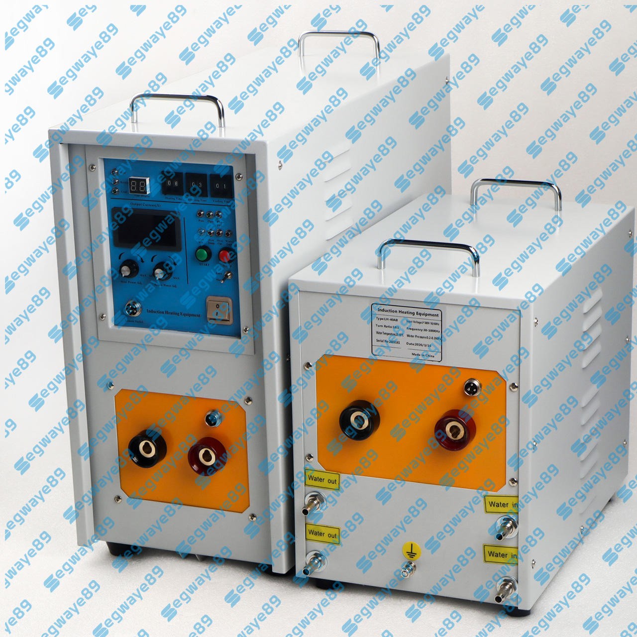 1PC NEW40KW30-100KHzHighFrequencyInductionHeaterFurnace40AB