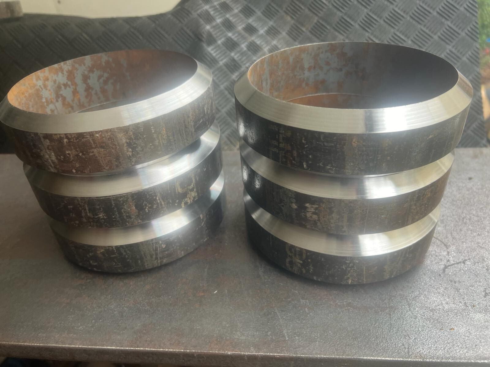 Welding Test Practice COUPONSs, 6″ SCH 80 X 2″ +/-1/4” Long. Set of 3 pairs