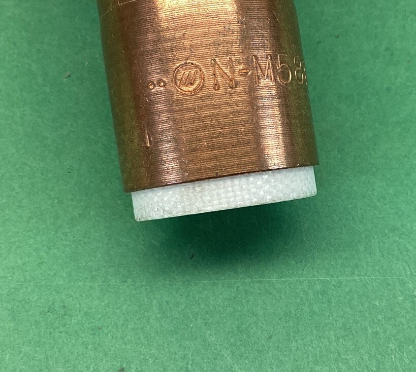 X2 Genuine Miller N-M5818C AccuLock™ MDX™ Thread-On Nozzle 5/8″ Orifice 1/8″ Tip
