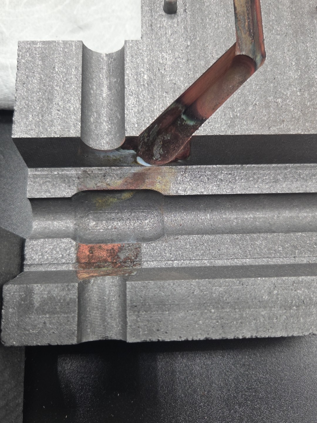 Erico Cadweld GYR162V Graphite Mold For Welding Cable 5/8 14.3 CUCLRD 250 KCM