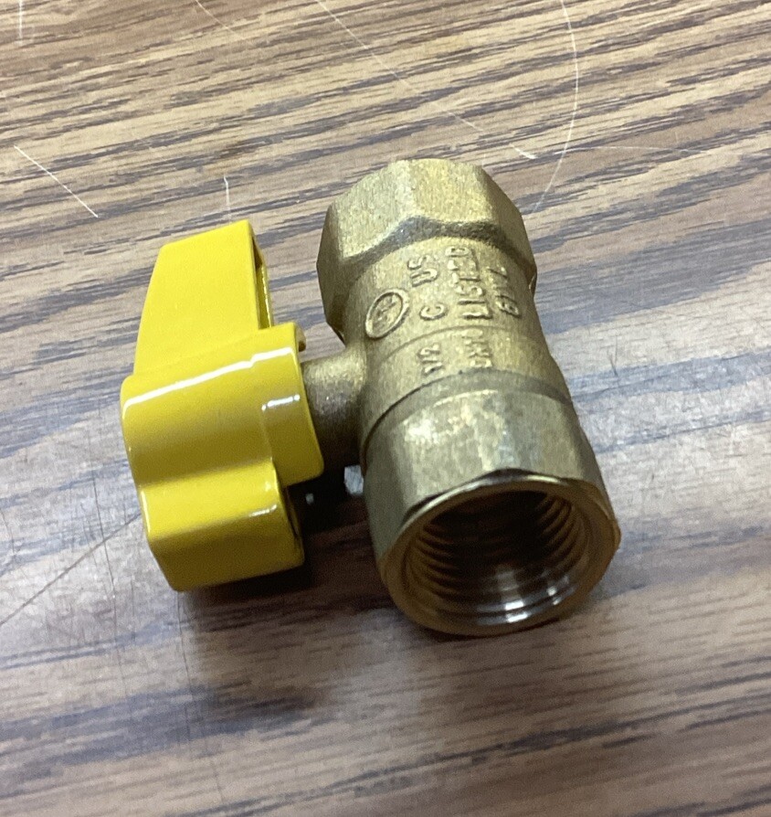 NOB Q11F-600TB2 3/4″ Brass Gas Ball Valve 250PSIG 02-06G