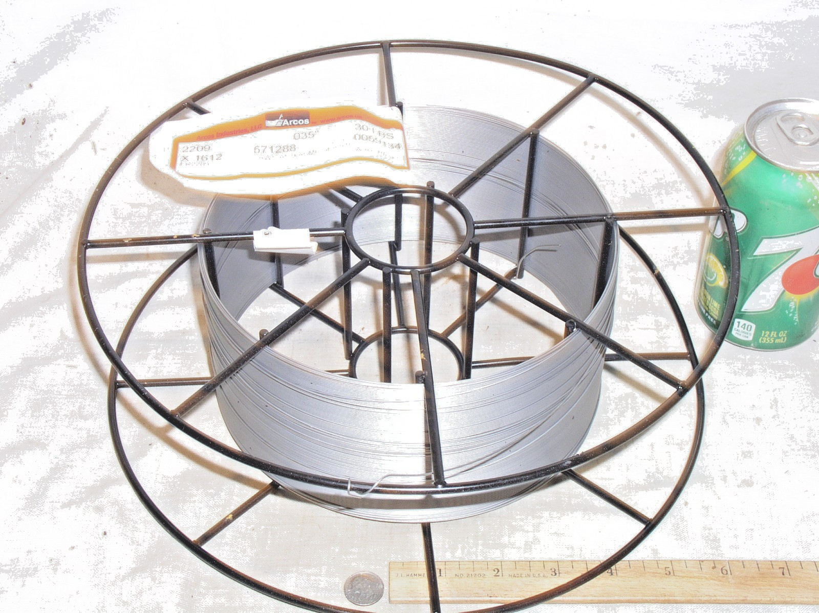 375 FEET ARCOS MIG 2209 ER2209 .035 .9MM A5.9 SPOOL SS STAINLESS WELDING WIRE