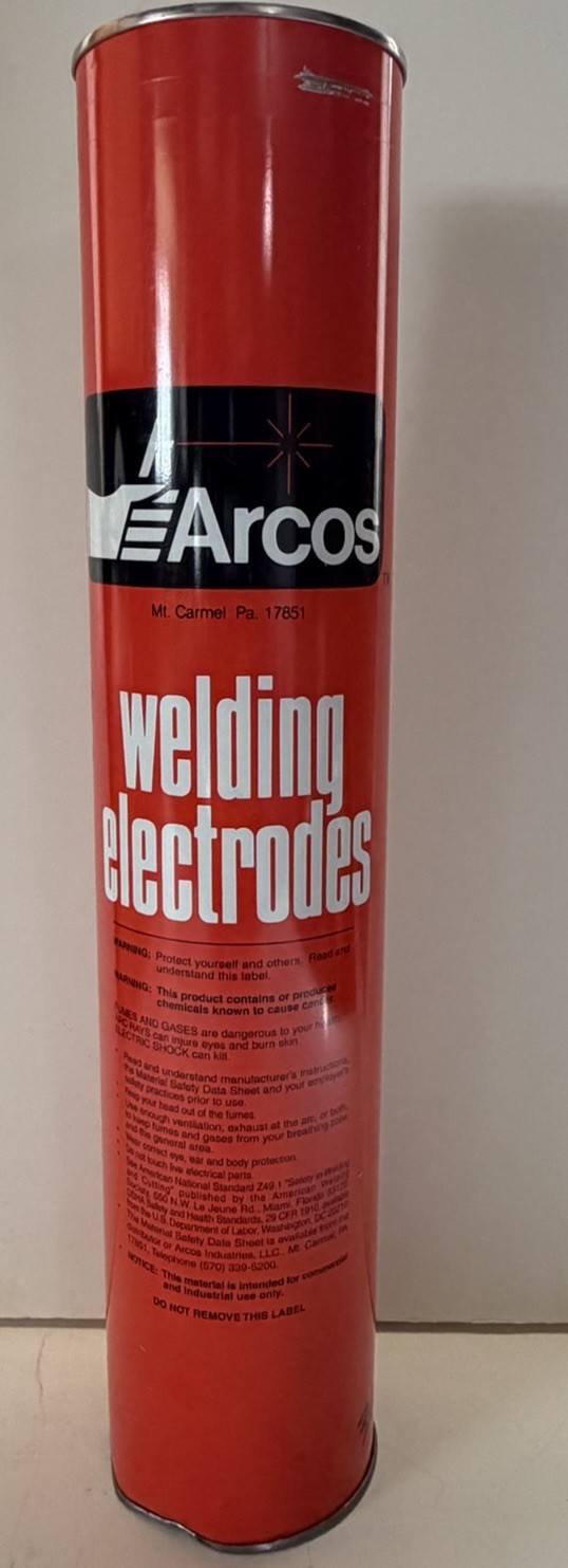 Arcos E316L-15 Stainless Steel Arc Welding Rod 5/32 in AWS A5.4 MPN 2N8E-8A