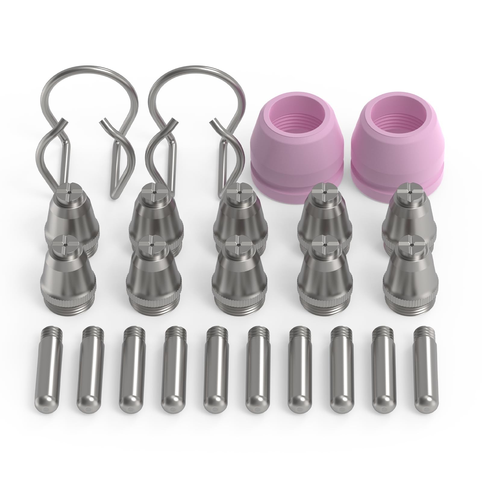 AG-60 Plasma Cutter Consumables Kit, 24PCS, 0.040 in Tips