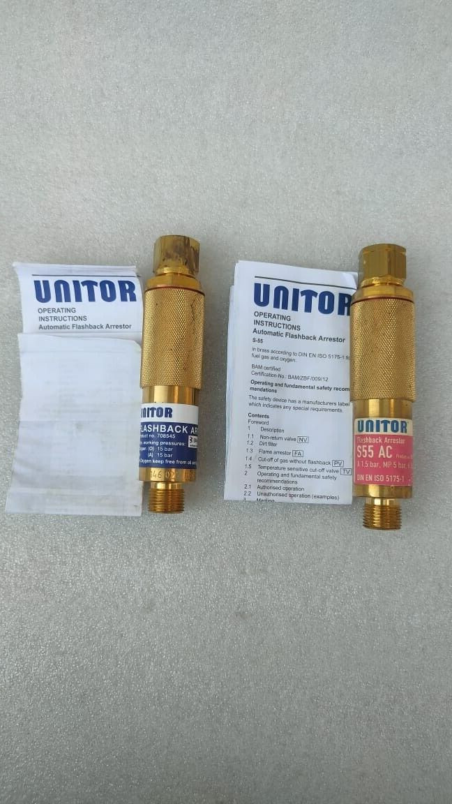 UNITOR FLASHBACK ARRESTOR SUPER S55 OX & S55 AC
