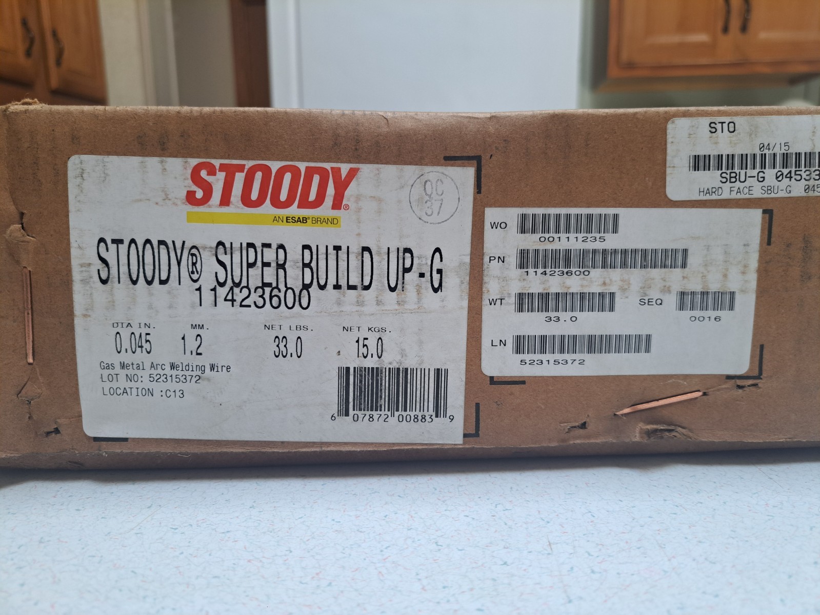 Stoody Super Build UP-G .045 Welding Wire