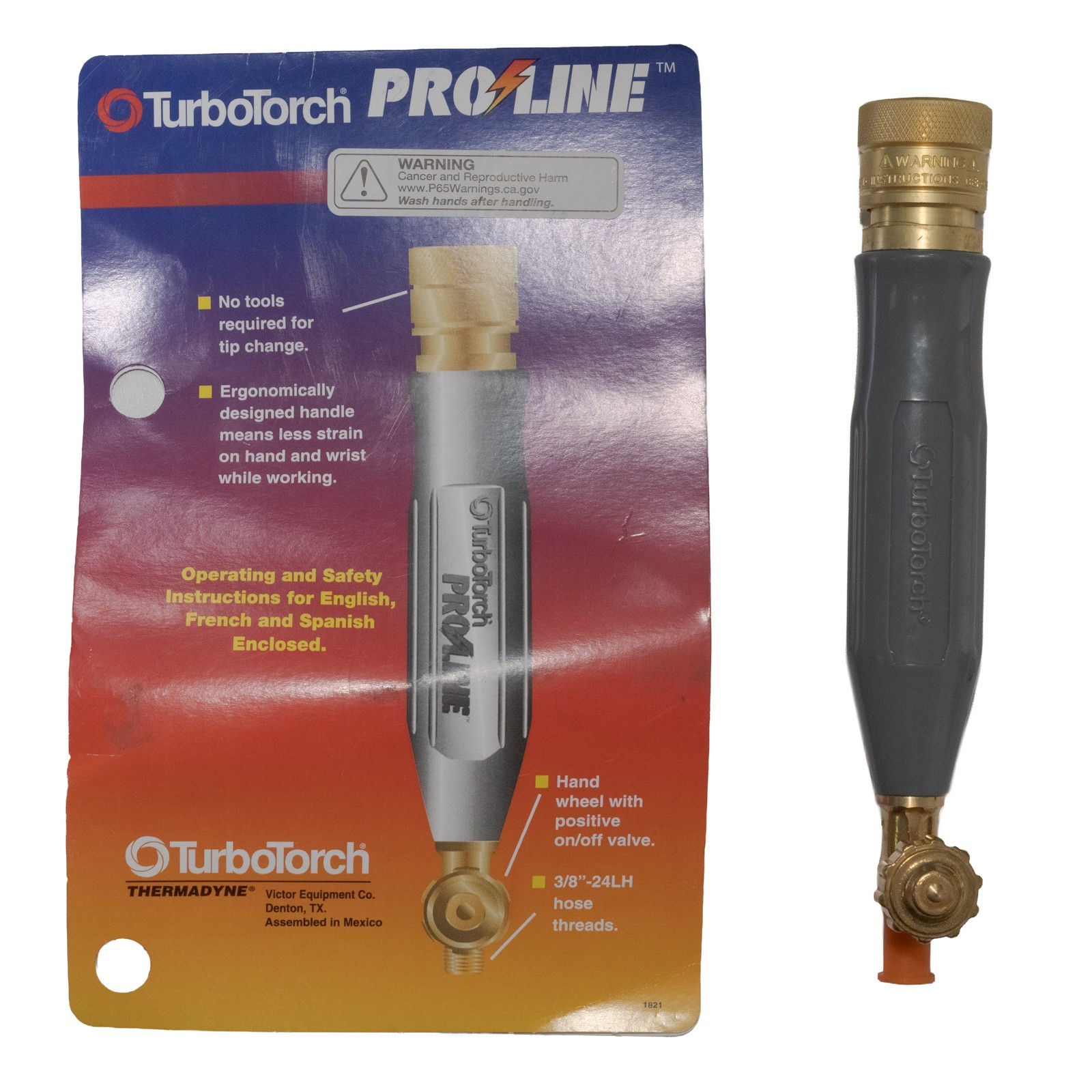 Victor Thermadyne TurboTorch ProLine G-4 0386-0308 Torch Handle For Acetylene