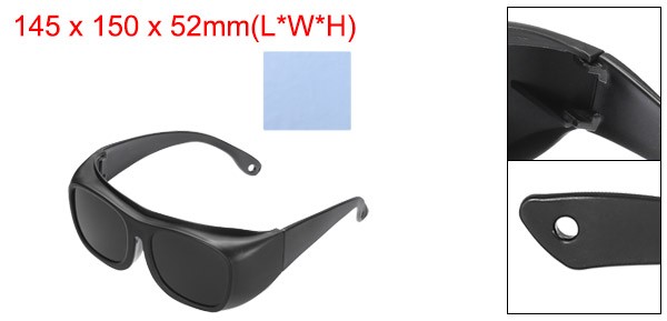 Welding Glasses IR Shade 8 Lens 145x165x52mm CE Certified Protective Glasses