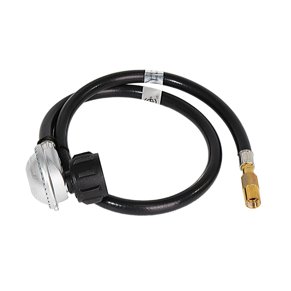 DQSDC 3FT Blackstone Propane Adapter Hose 3 Feet Regulator, Black
