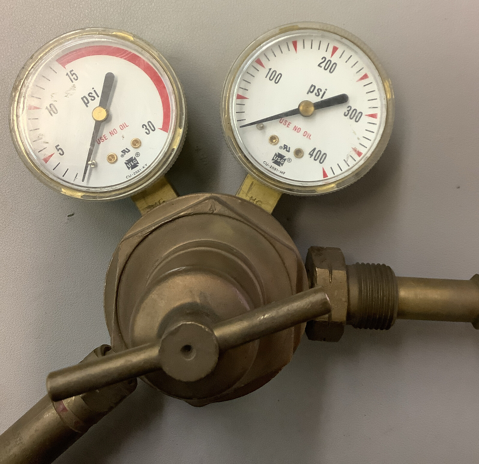 Western Enterprises Acetylene Regulator 250-15-510, Medium Duty, 350 PSIG (b97)