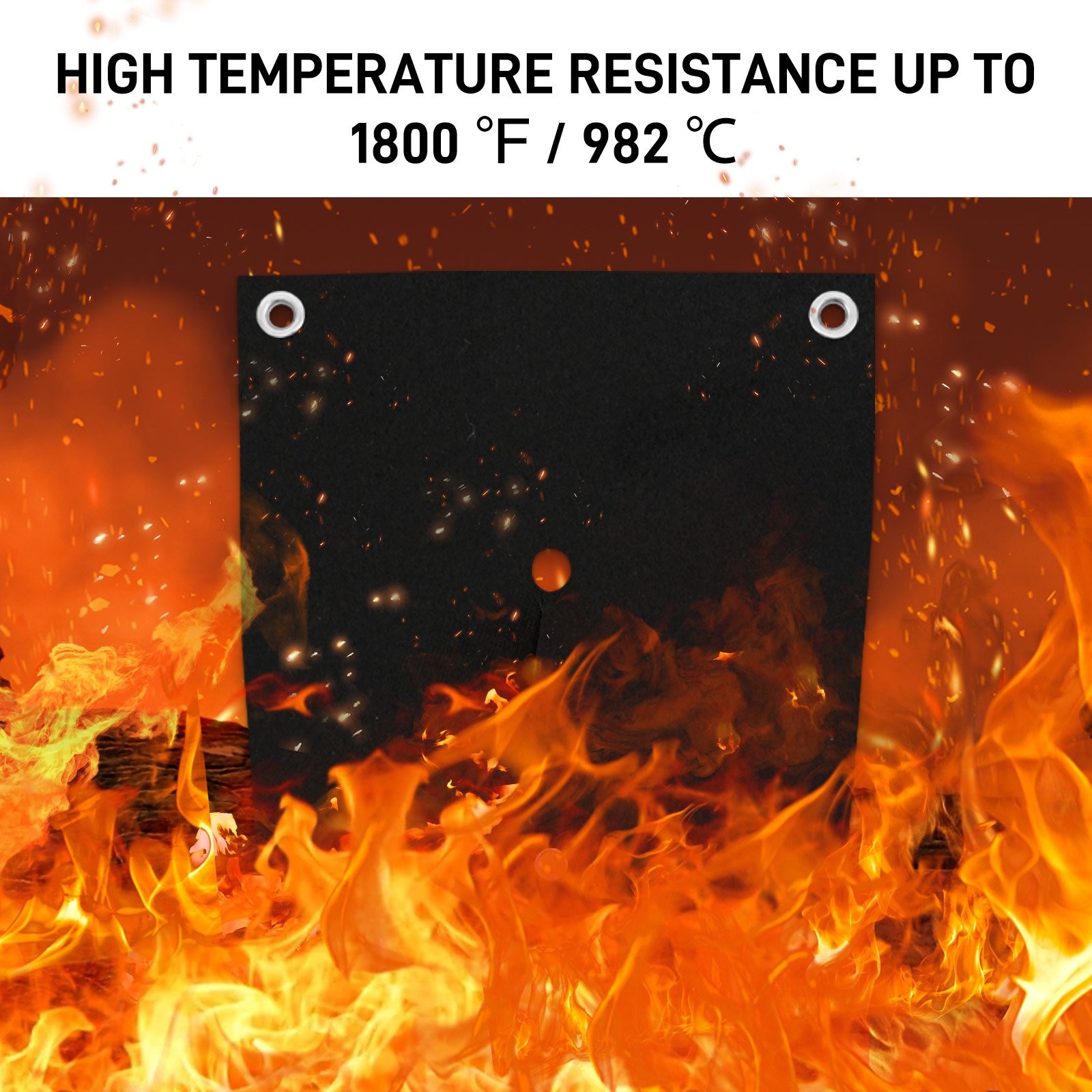 12.2″ X 12.2″ Welding Mat Fireproof Mat Fire Retardant Blanket FOR Soldering