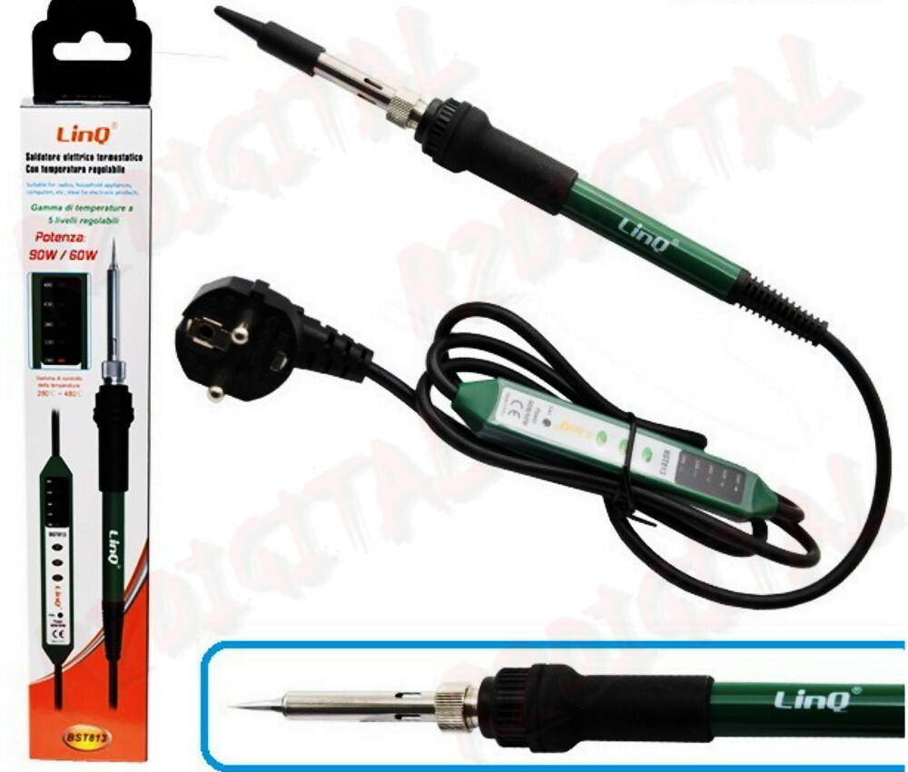 ADJUSTABLE TEMPERATURE CONTROLLED THERMOSTAT WELDER 90W 60W in 5 LEVELS﻿