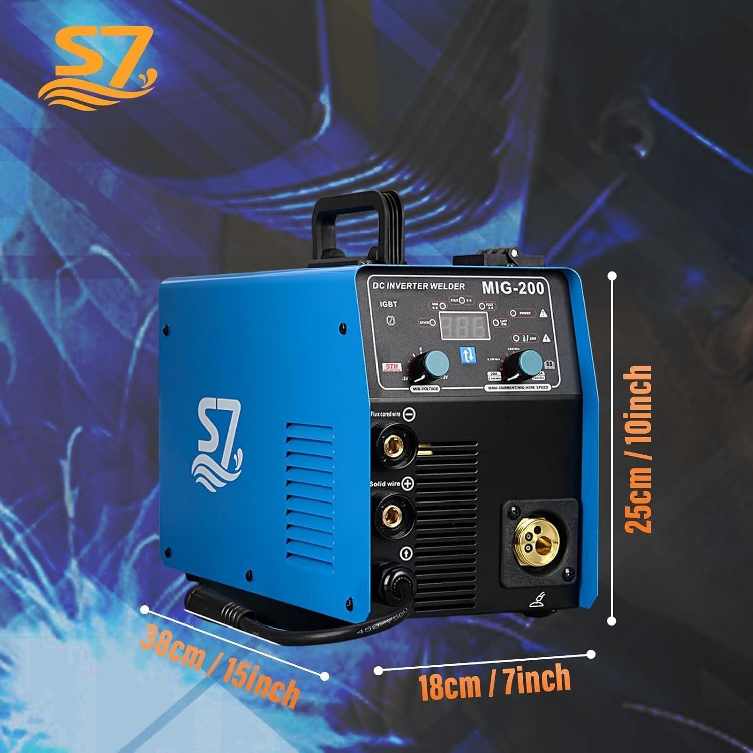 Amp Pulse Aluminum Tig Welder 110v/220v Multiprocess Welding Machine