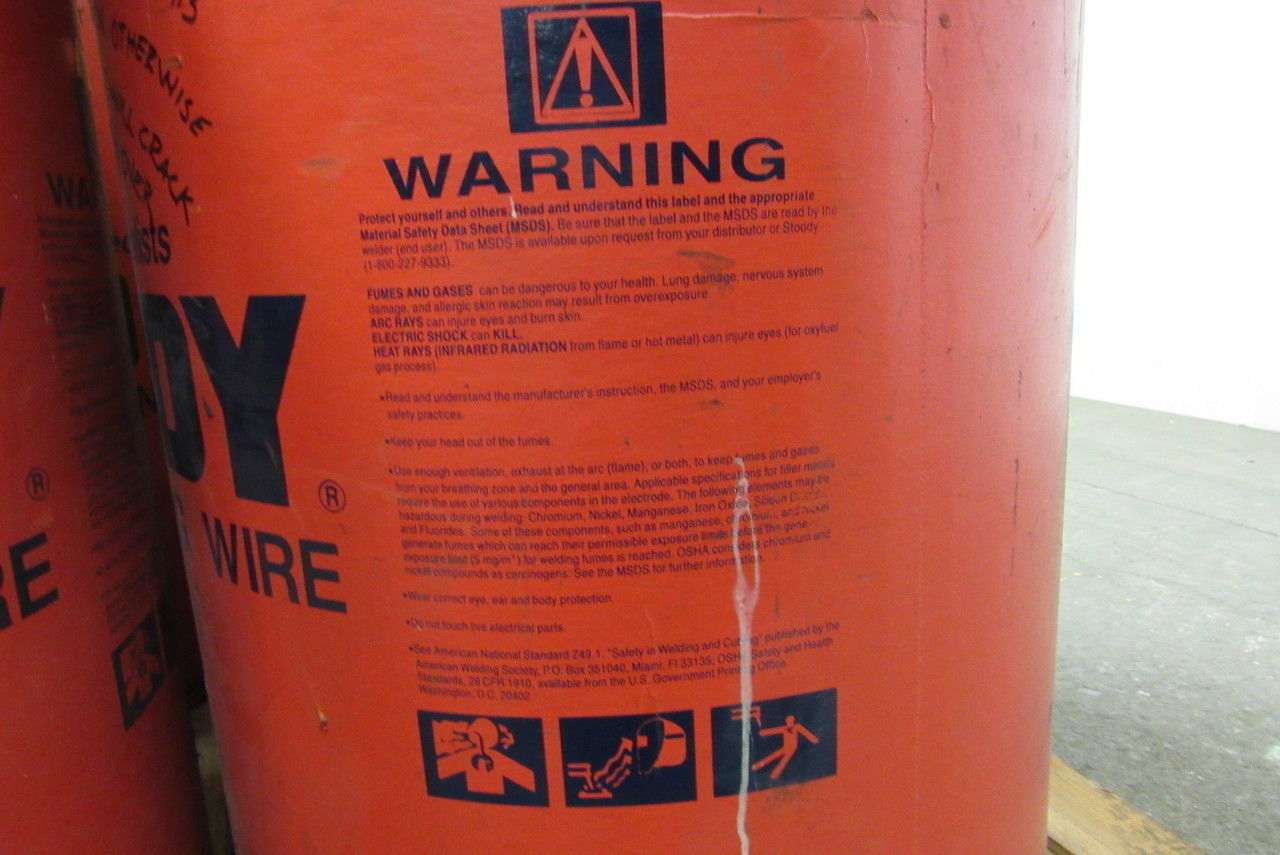 Stoody Thermaclad 457 1/8″ Submerged Arc Hard Facing MIG Welding Wire 325 LBS.