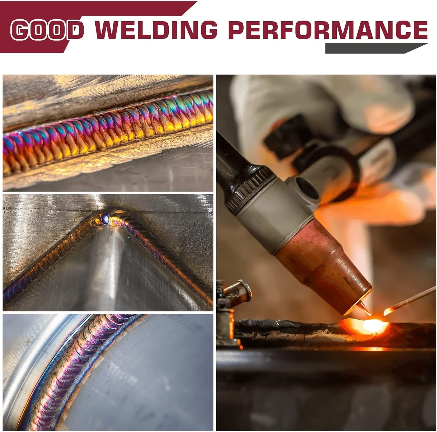 10-Pack Red Tungsten TIG Welding Electrodes 1/16″ x 7″ – Ideal for All Welders